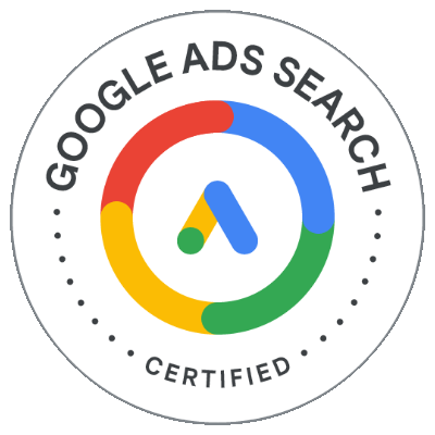 Google Ads Search Certification – Badge von Google